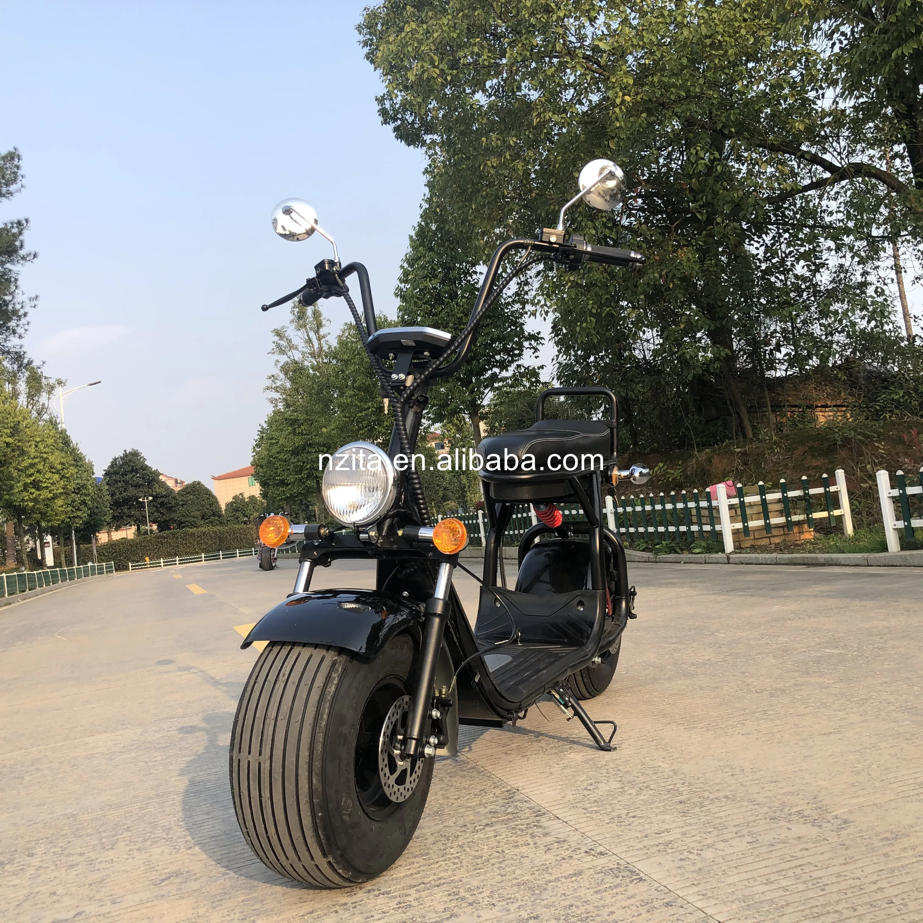 europe eec electric motorcycle frame fat tire electric scooter 1000w city Citycoco electric motor Nzita scooter parts