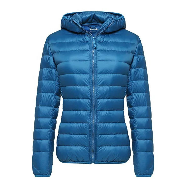 Fuzhou модная Летающая нейлоновая Женская Светоотражающая стеганая куртка/Ветрозащитная женская зимняя стеганая куртка