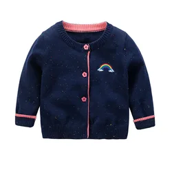 2018 fashion girls knitting kids baby wool sweater wholesale
