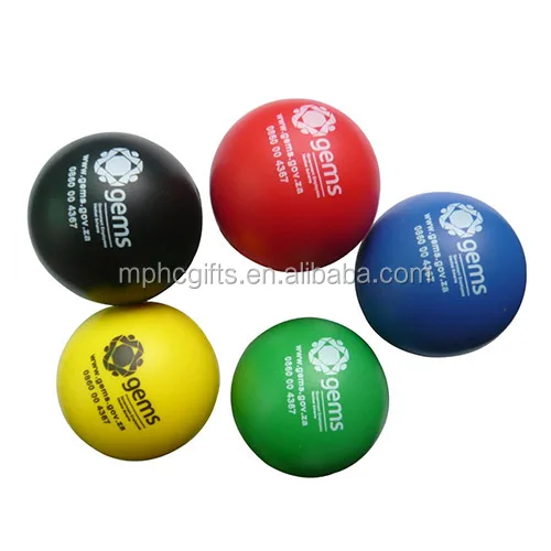 Индивидуальный рекламный мяч-антистресс из пенопласта, игрушка-антистресс из полиуретана