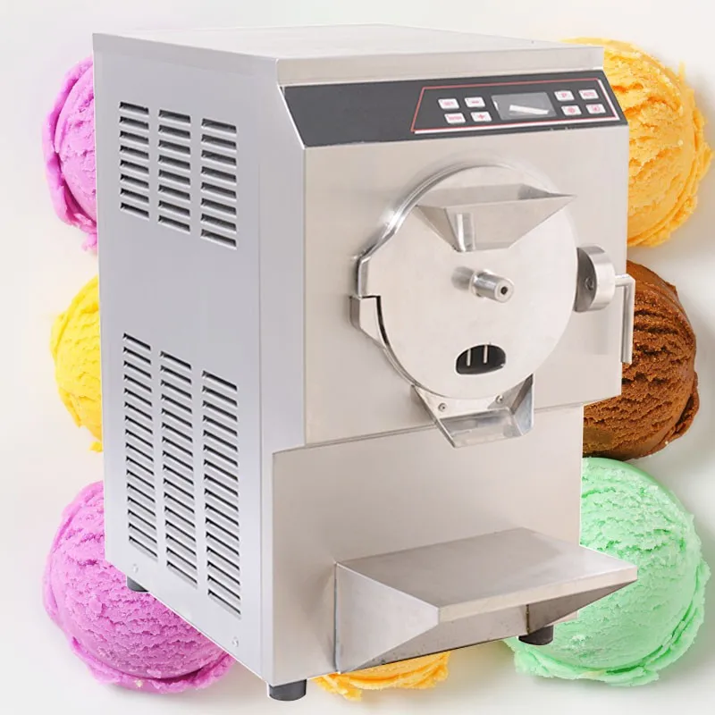 Italian Gelato Hard Ice Cream Machine Batch Freezer