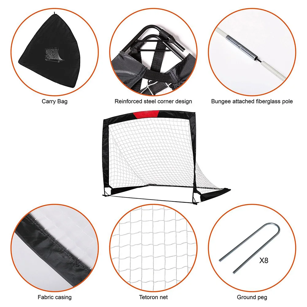 4*3 Ft Premier Soccer Goal Portable Soccer Goal Nets