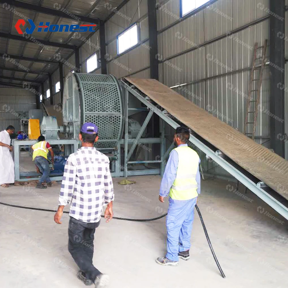 Environmental Used Tyre Shredder Machine Price