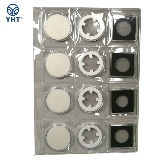 china suppliers Factory wholesale Currency Coin Slabs Coupons Pocket Pages