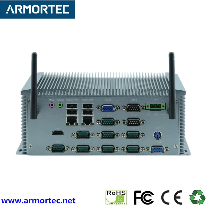 X86 материнская плата mini itx с gpio низкая стоимость безвентиляторный промышленный компьютер