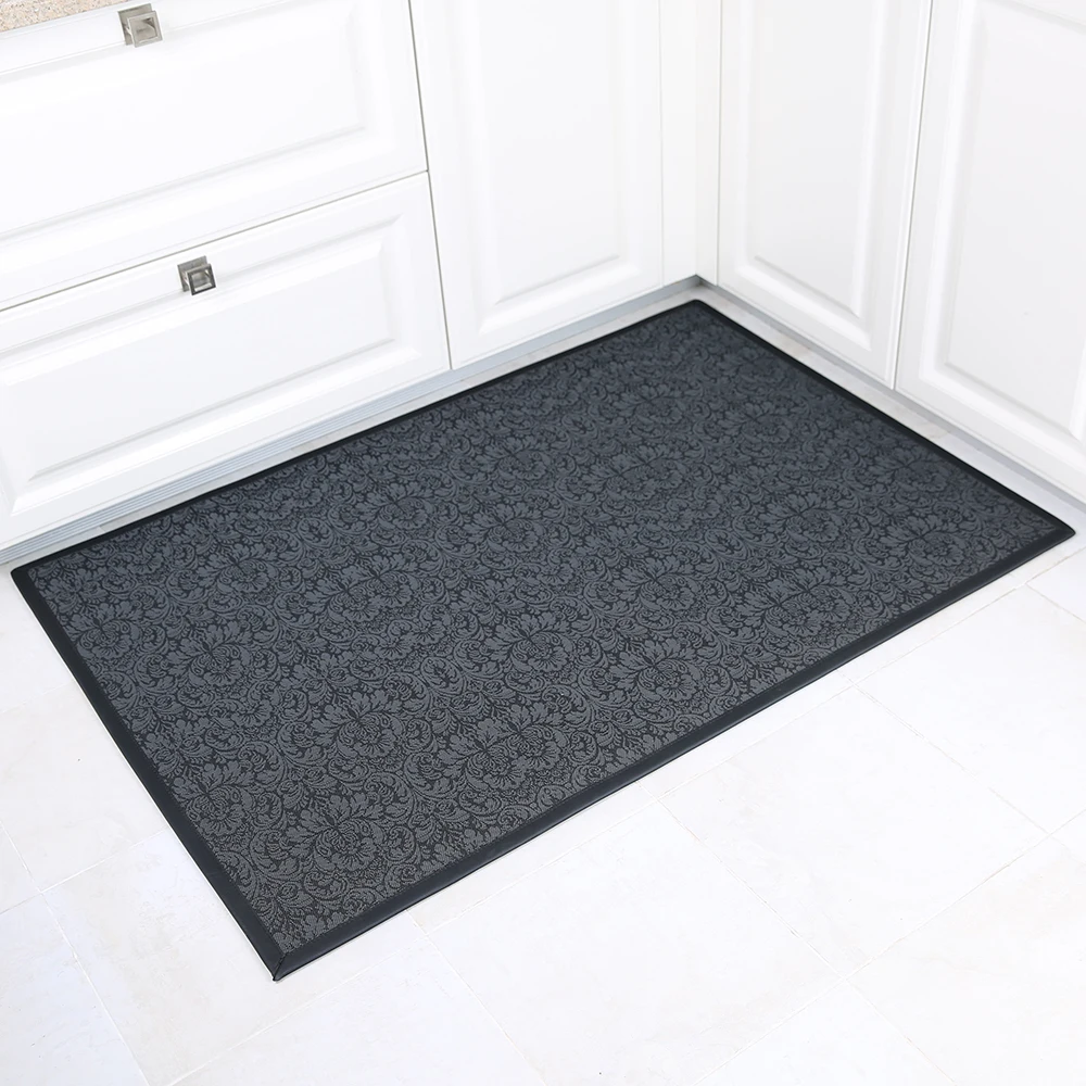 Outdoor grey mat outside foot printed wholesale door mats