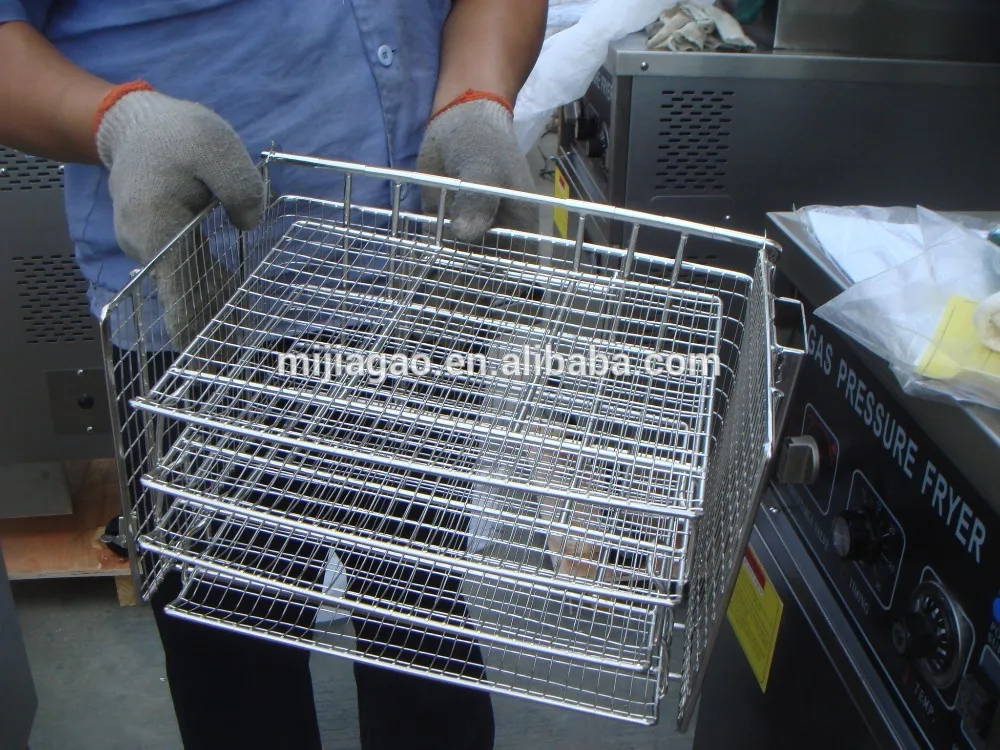 Коммерческая газовая фритюрница под давлением для кур