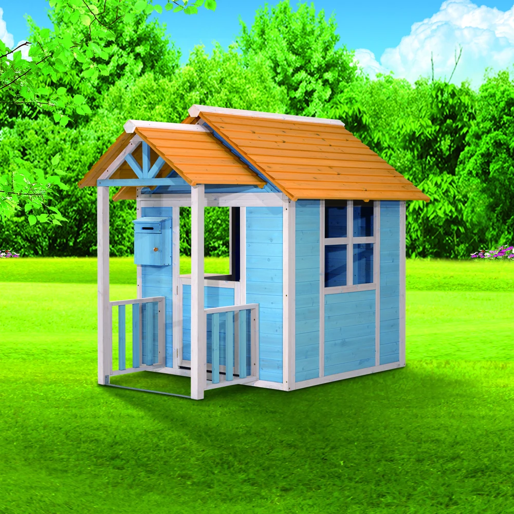 Backyard Kids Play Toy Wooden House Children Play Cubby House