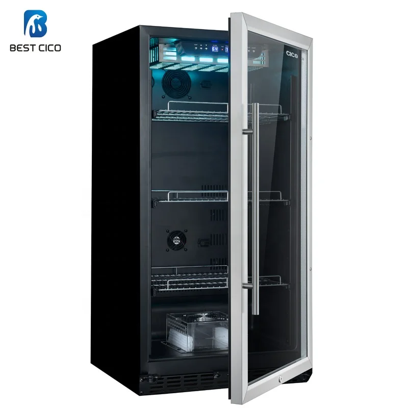 CICO Classic design of Small size Meat Aging Display Dry Ager Fridges for salami and hams