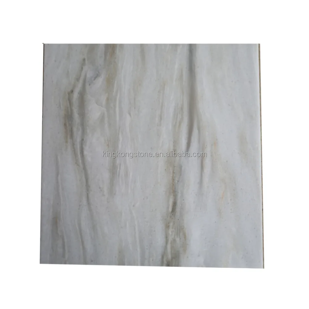 
wholesale prices nestos floor tile white and gold marble tile 