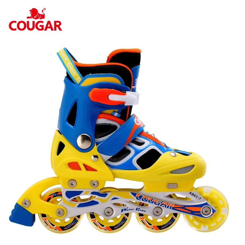 Top sale classic COUGAR adjustable inline skate for children