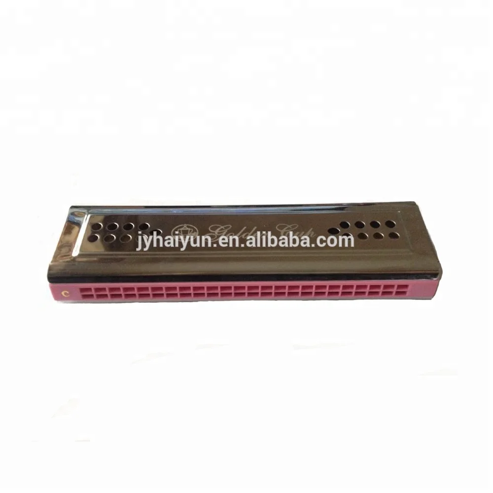 High quality 24 holes double sides Harmonica JH024D-1