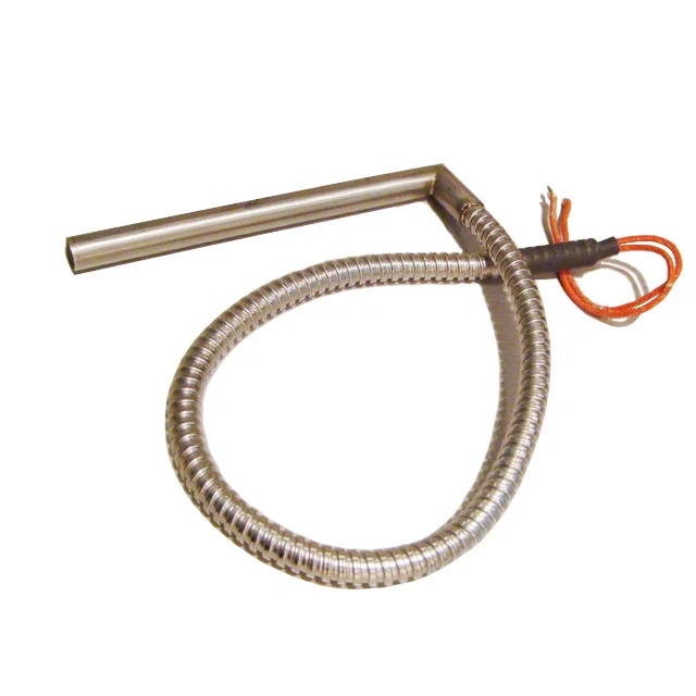 Water immersion cartridge heater probe rod