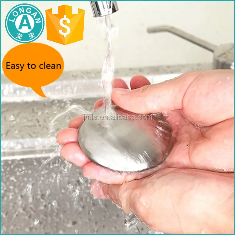 Longan New Products Kitchen Smells Remover Odor Soap Bar Metal Removing Stainless Steel Laundry Soap Bar For Kitchen
