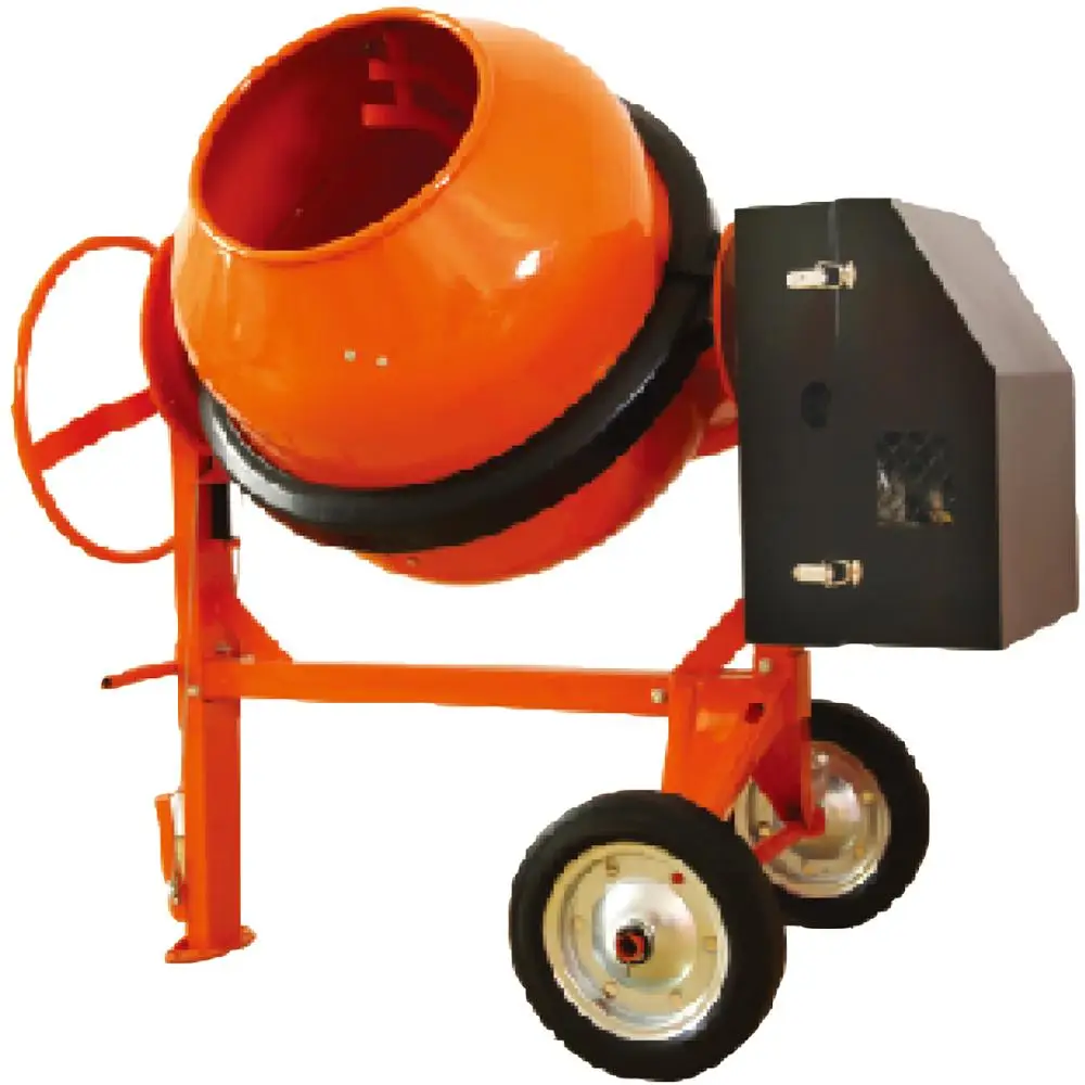 Mini electric portable concrete mixer