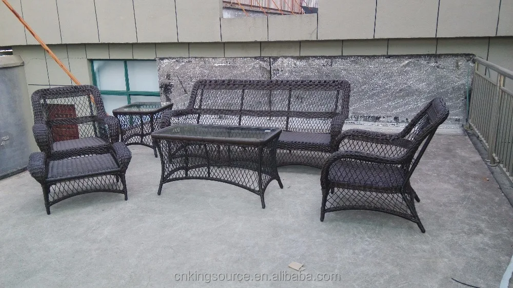 
All Weather outdoor aluminum round wicker furniture 