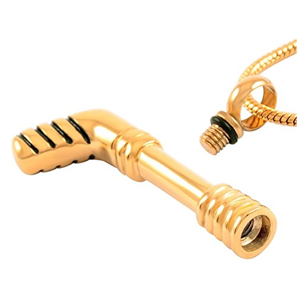 Cremation Jewelry ice Hockey Stick Pendant
