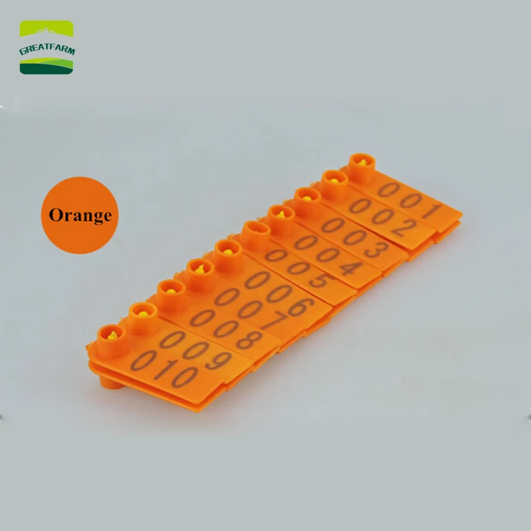 GREAT FARM Sheep goat  ear tag Good quality sheep ear tags animal ear tag