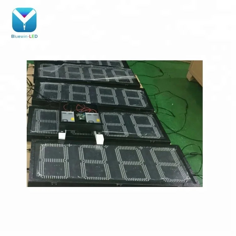 High brightness electronic LED digit gas price sign supplier