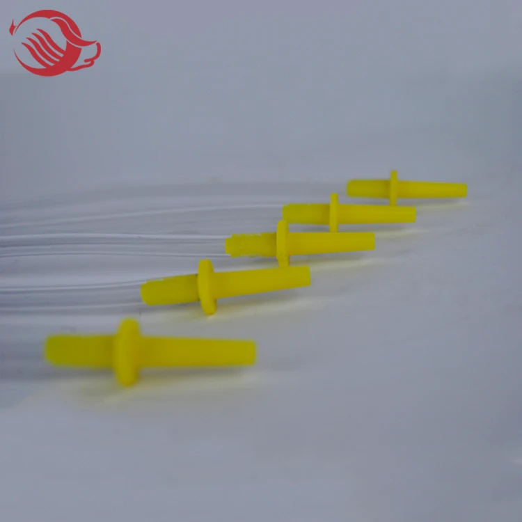 Pig artificial insemination semen catheter with foam tip