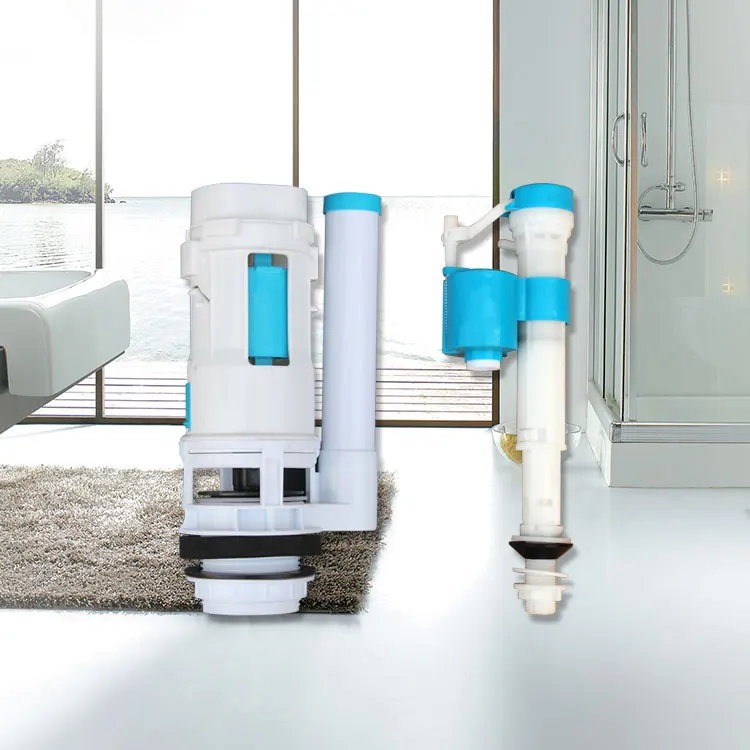 Different types of silent cistern two piece toilet fill valve