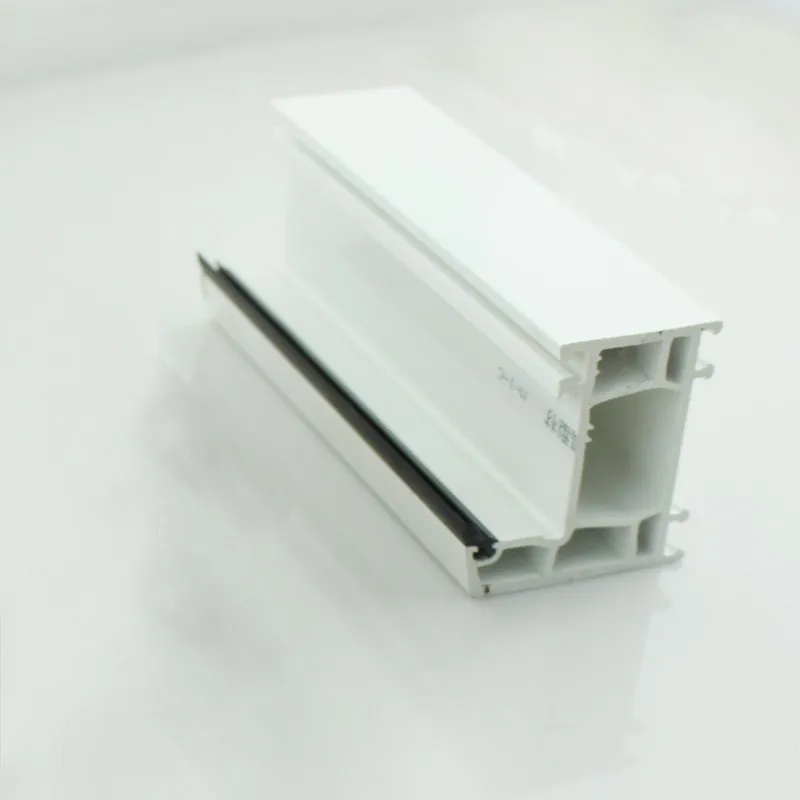 
 Безопасность белой пластиковой экструзии ПВХ рамы анти-УФ ПВХ профиль  