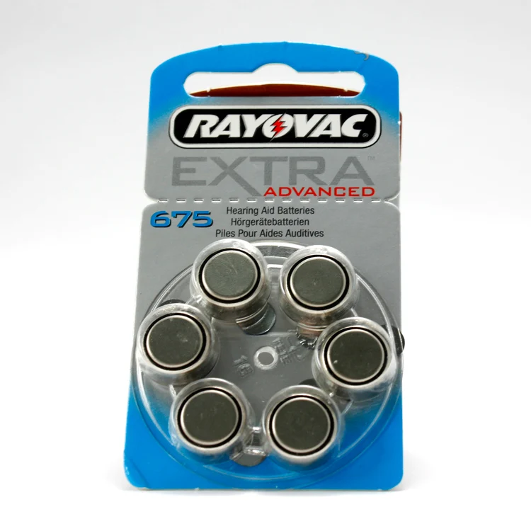 Zinc air hearing aid battery 1.4v