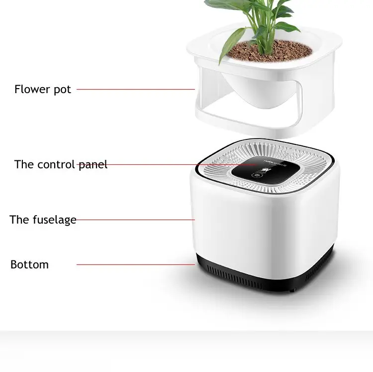 Desktop Air Cleaner Portable HEPA Purifier Filter 2 in 1 Anion Sterilization Carbon Filter Air Purifiers