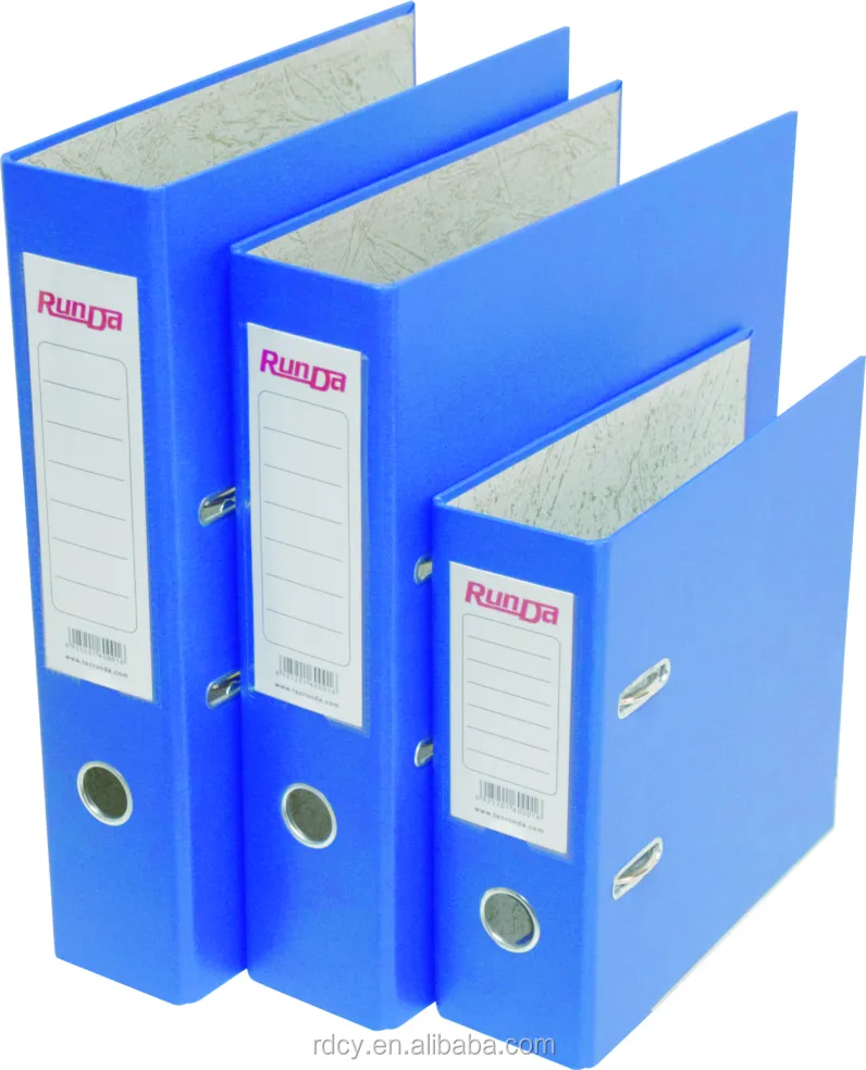 Модный дизайн FC Размер 2 дюйма/3 дюйма снаружи PP/PVC коробка файл рычаг арки