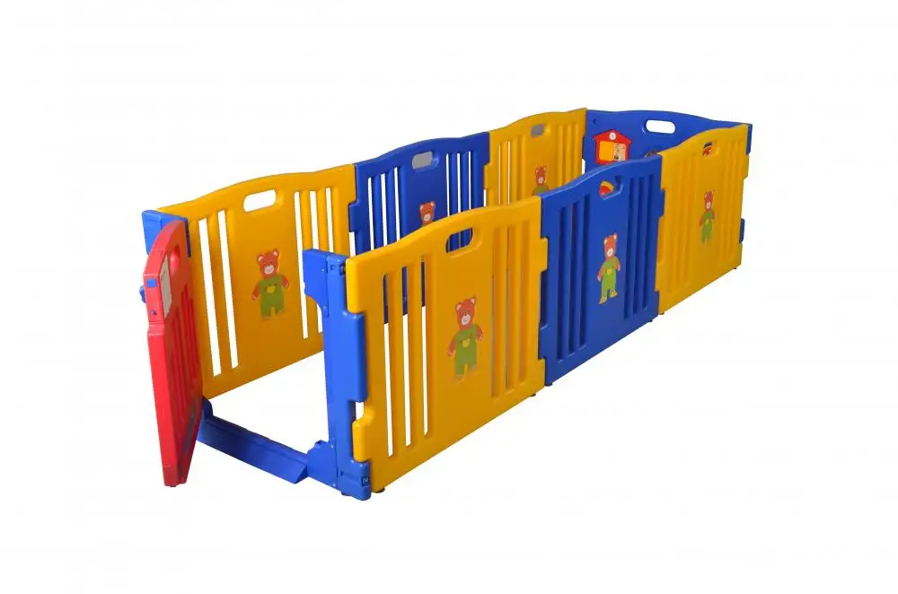 
New Design 8 Panel Safety Play Center Yard Pen Kids Home Indoor Outdoor Baby Playpen 