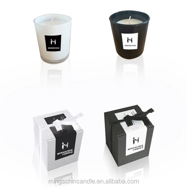 Paraffin Soy Wax Luxury Business Wedding Candle Gift Set Personalized Scented Candle