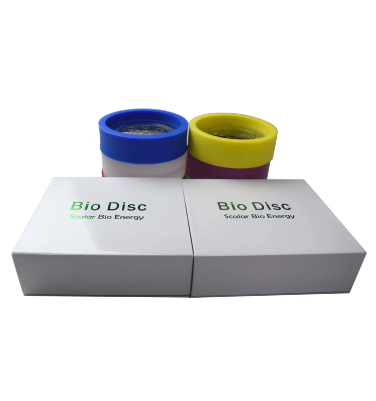 Scalar energy bio disc energized water with negative ion