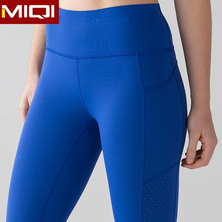 Wholesale Ladies White High Waist Pocket Gym Leggings OEM Custom Brand Women Sports Wear