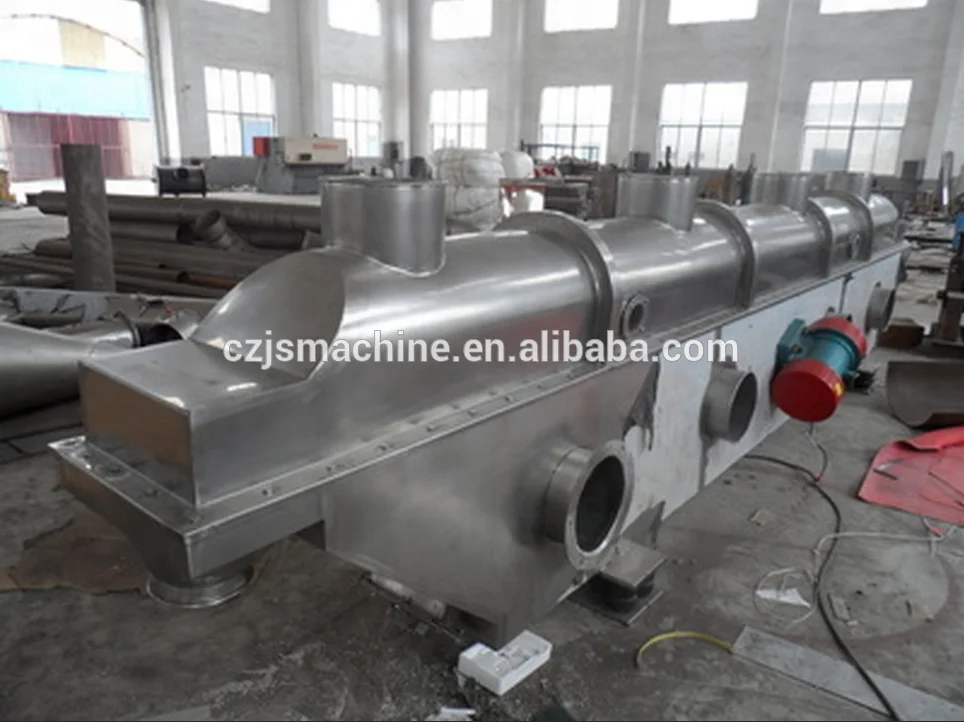 ZLG-1.5*9 salt continuous vibrating fluidized bed dryer