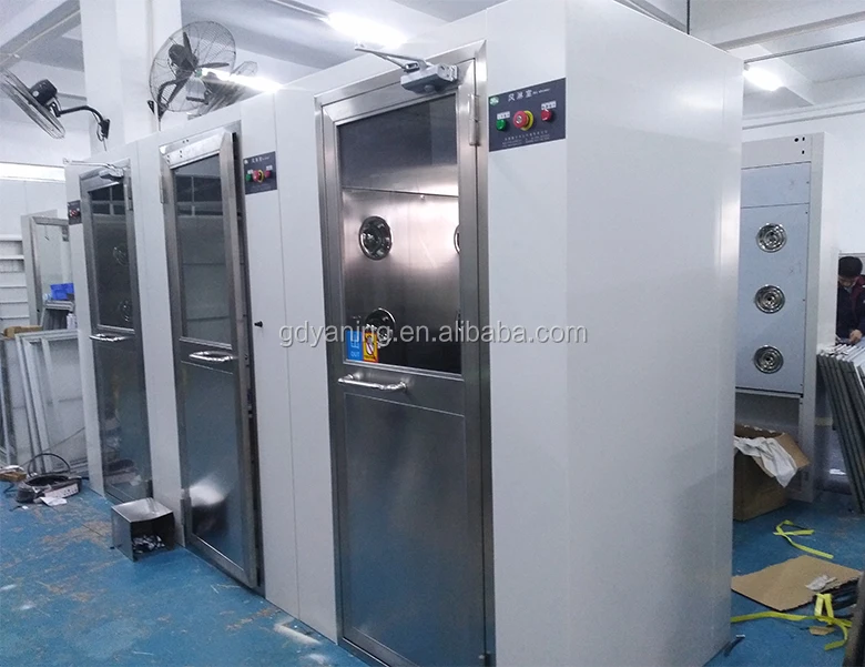 Origin factory cheap Coated cold steel Air Shower Clean Room
