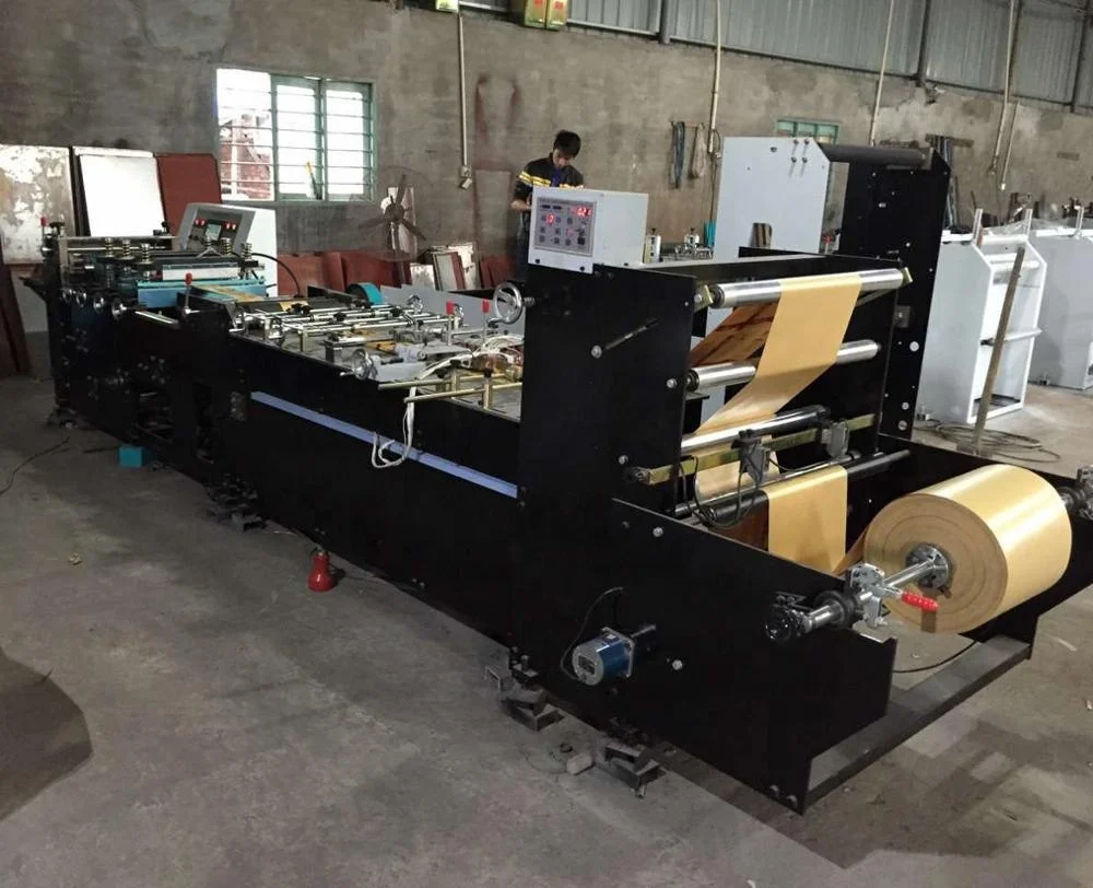 ZDF model High speed middle and bottom sealing paper bag making machine