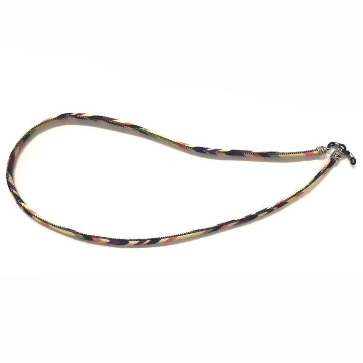 6mm Fashion Glasses rope for cotton Stripe Cotton core cloth glasses rope
