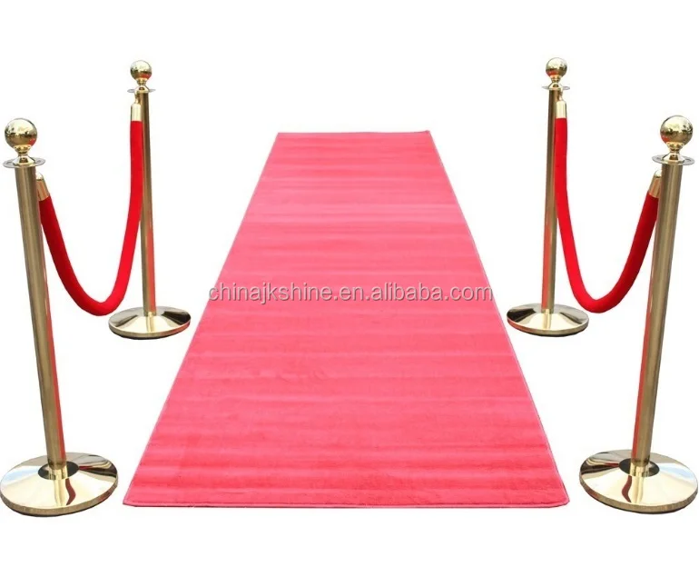 Hollywood Movie Night Red Carpet Oscar Awards Decorations Rope Stanchion/Queue Stanchion Barrier Poles