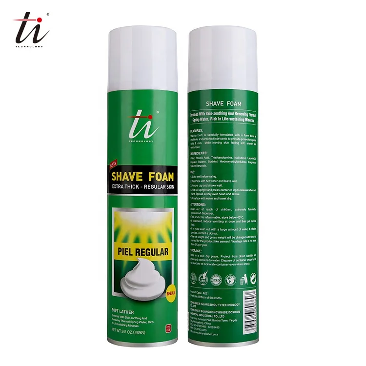 
Popular Female Shaving Cream, Personal Care Shaver Foam(9.5OZ), Brand Beard Shave Foam with Different Fragrance 