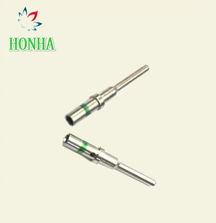  DT male terminal auto connector solid terminals with green strip 0460-215-16141 for 14-16AWG