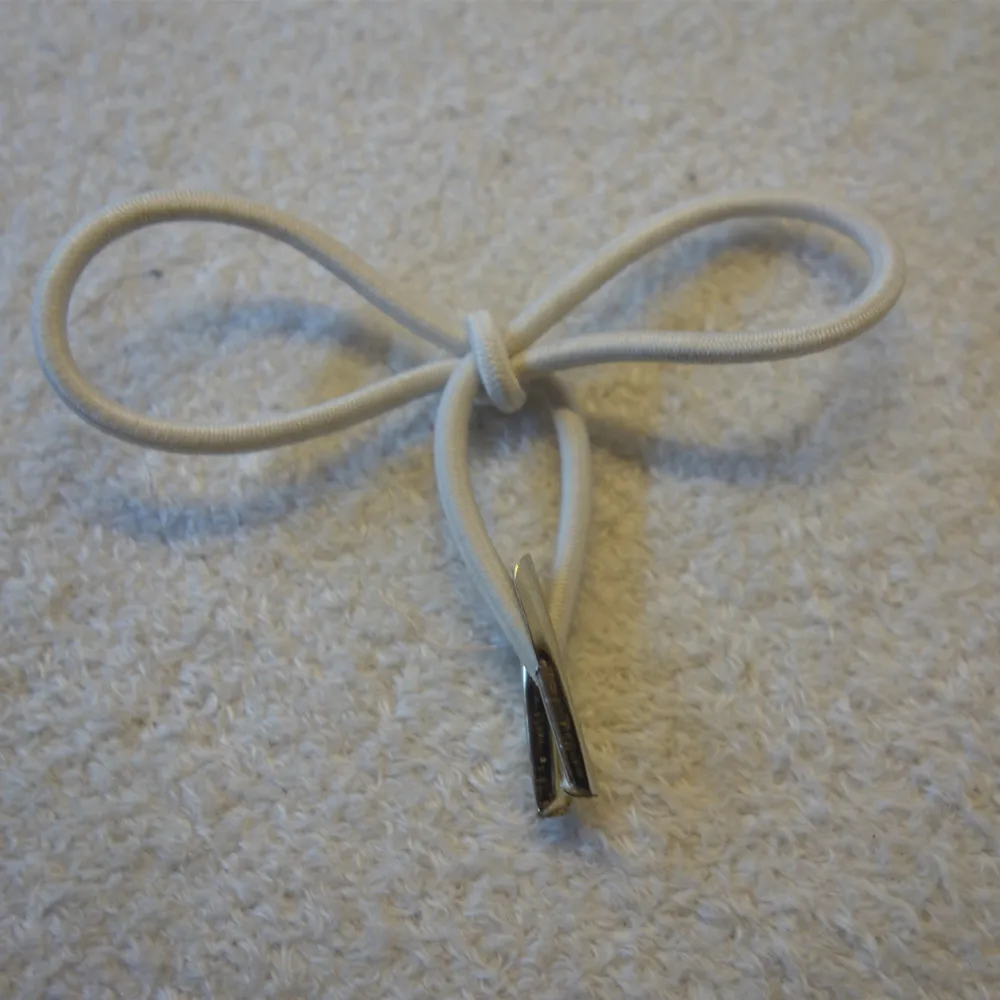 
Recyclable Custom Metal Tips Elastic Cord Shoelace 