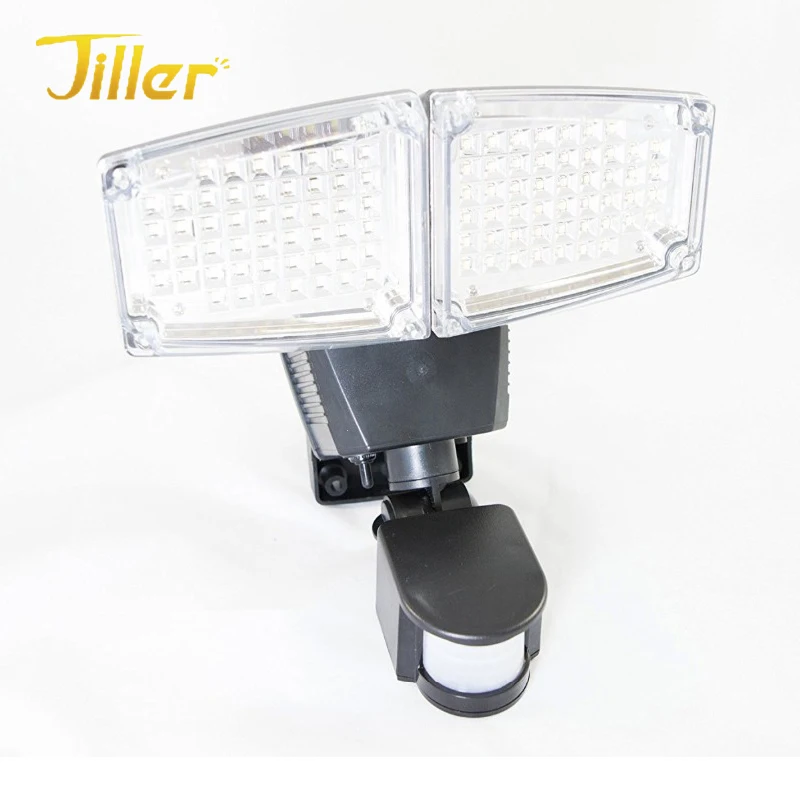 
Multi-function 100 leds bright light solar sensor led light with high lumens for home garden 