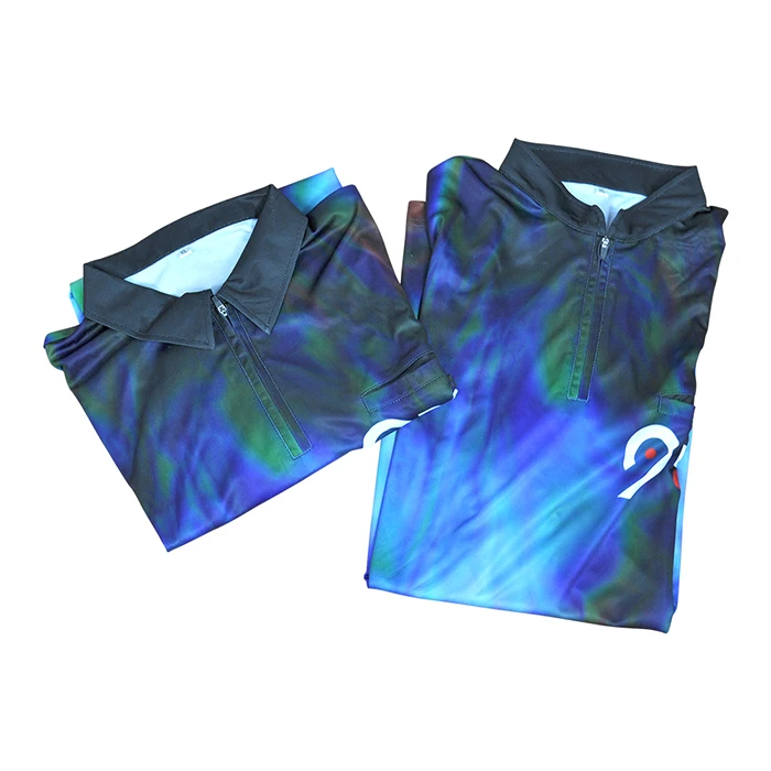 
Custom Made Bowling Shirts POLO Dart Jerseys With 100% Polyester 