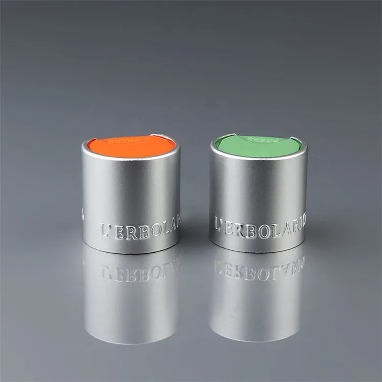Wholesale Press Cap, plastic Aluminum Cap,24mm plastic aluminium press cap