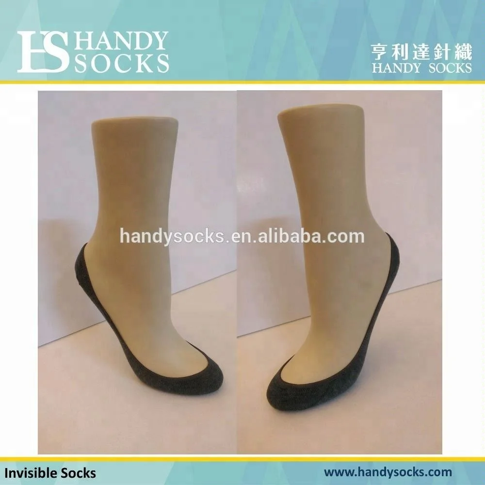 Custom Shoe No-show Liner Bamboo Charcoal Invisible Socks