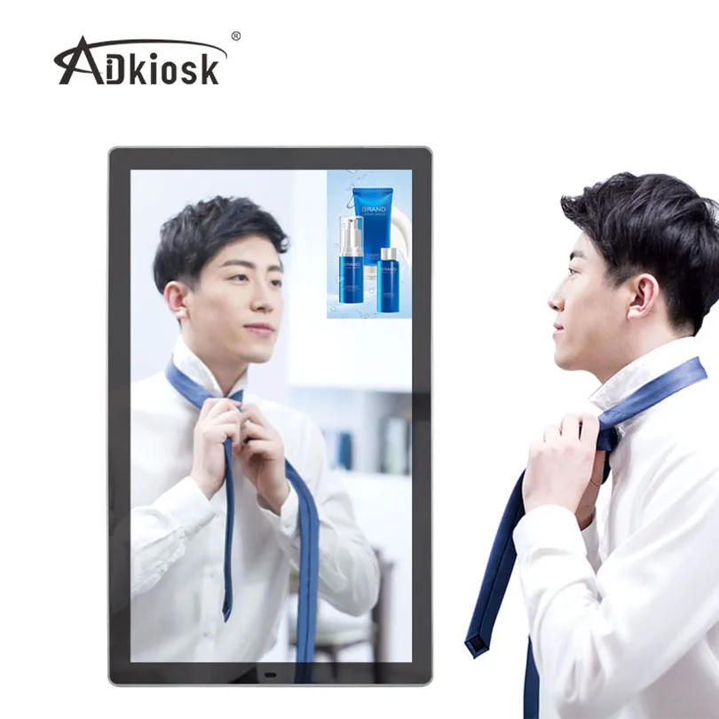 Волшебное зеркало рекламный ЖК рекламный дисплей косметическое зеркало totem