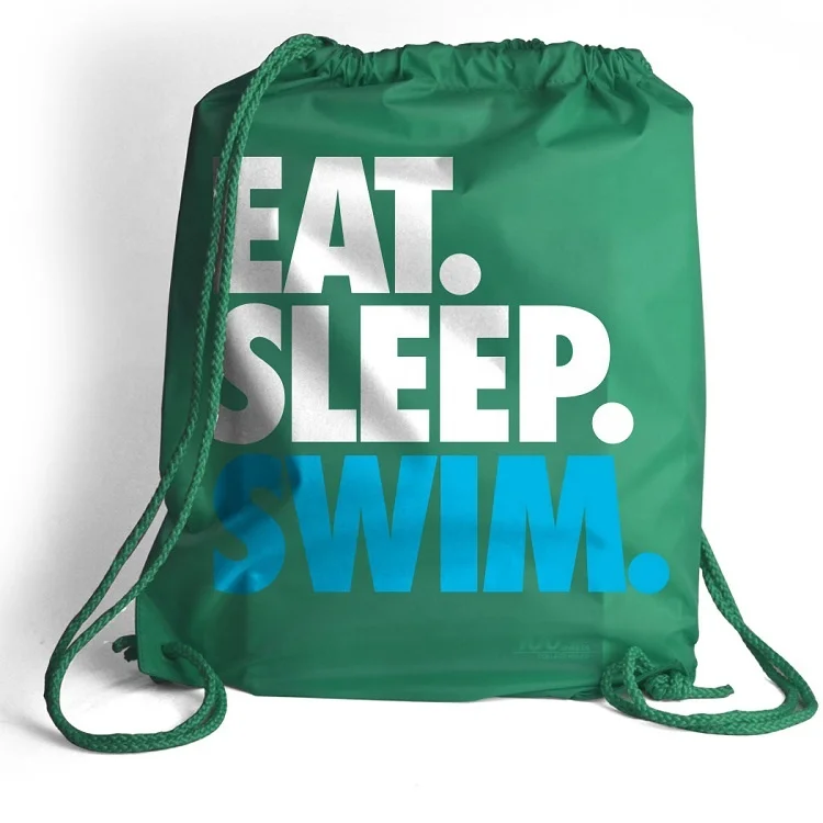 
Water Resistant Cloth Swimwear Gear Back Pack Swim Bag Drawstring 