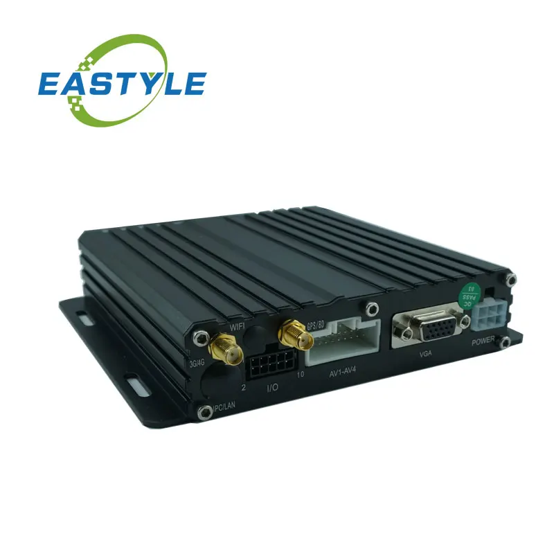 High Quality 4 channel 1080P factory offer dual sd card mobile dvr with GPS 4G WiFi optional
