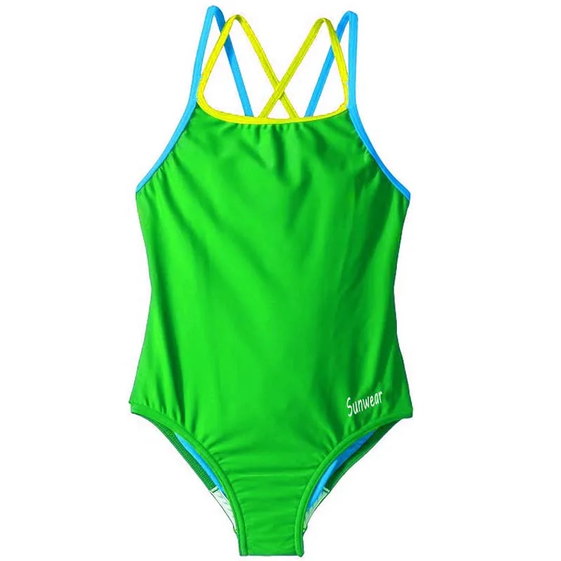 GRS 300pcs Low moq High elastic one piece training swimsuit PBT material sport swimwear customized logo non-formal design OEM Too