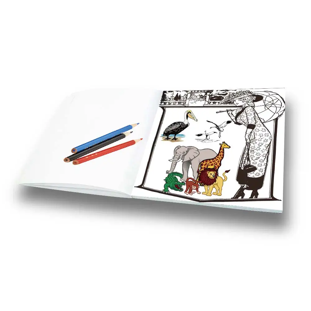 
taiwan book printing factory, kids coloring book, publishing children books 